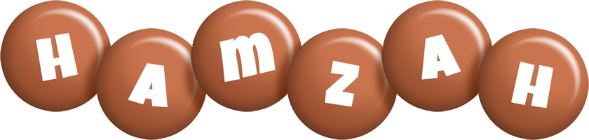 Hamzah candy-brown logo