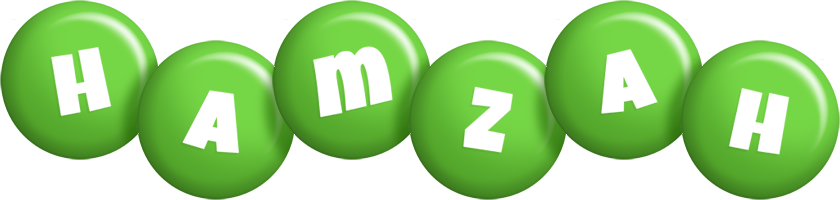 Hamzah candy-green logo