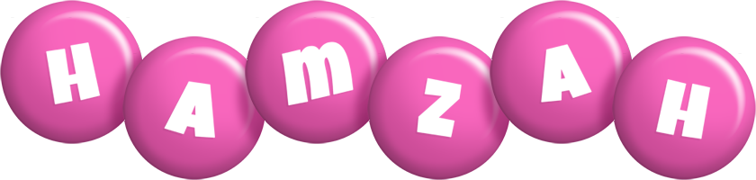 Hamzah candy-pink logo