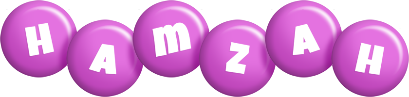 Hamzah candy-purple logo