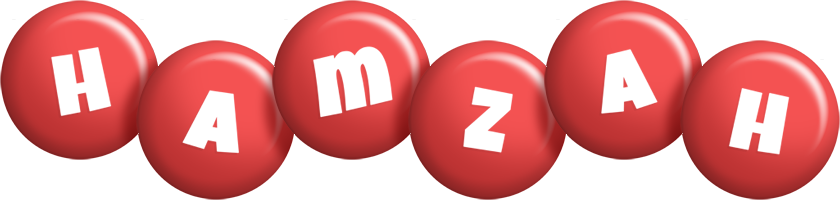 Hamzah candy-red logo