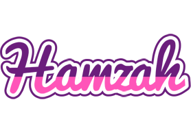 Hamzah cheerful logo