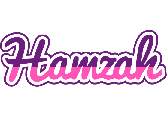 Hamzah cheerful logo