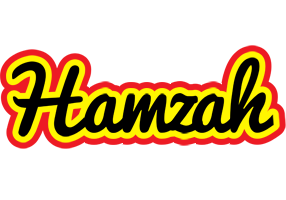 Hamzah flaming logo