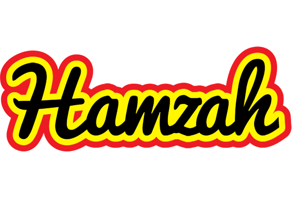 Hamzah flaming logo