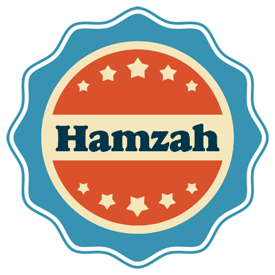 Hamzah labels logo