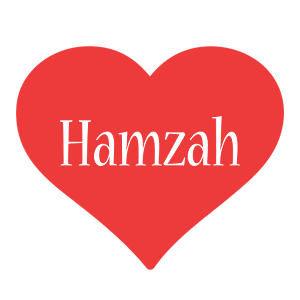 Hamzah love logo