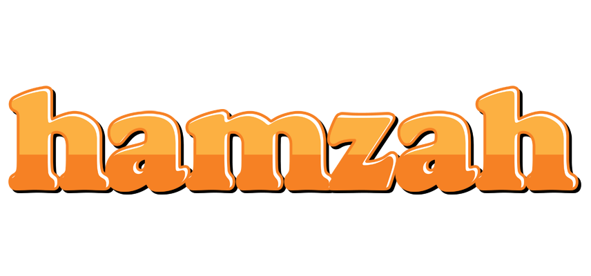 Hamzah orange logo