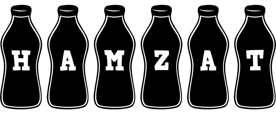 Hamzat bottle logo