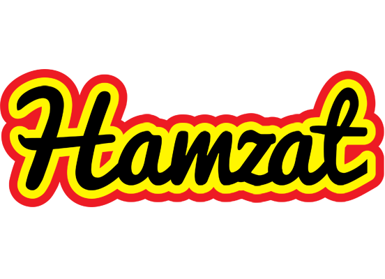 Hamzat flaming logo