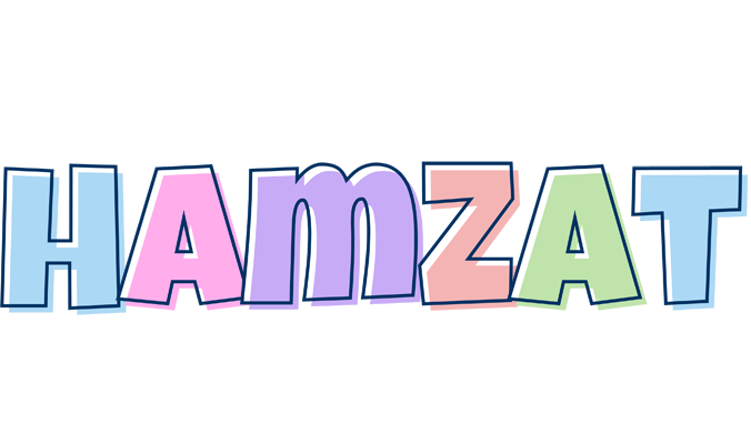 Hamzat pastel logo
