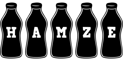 Hamze bottle logo