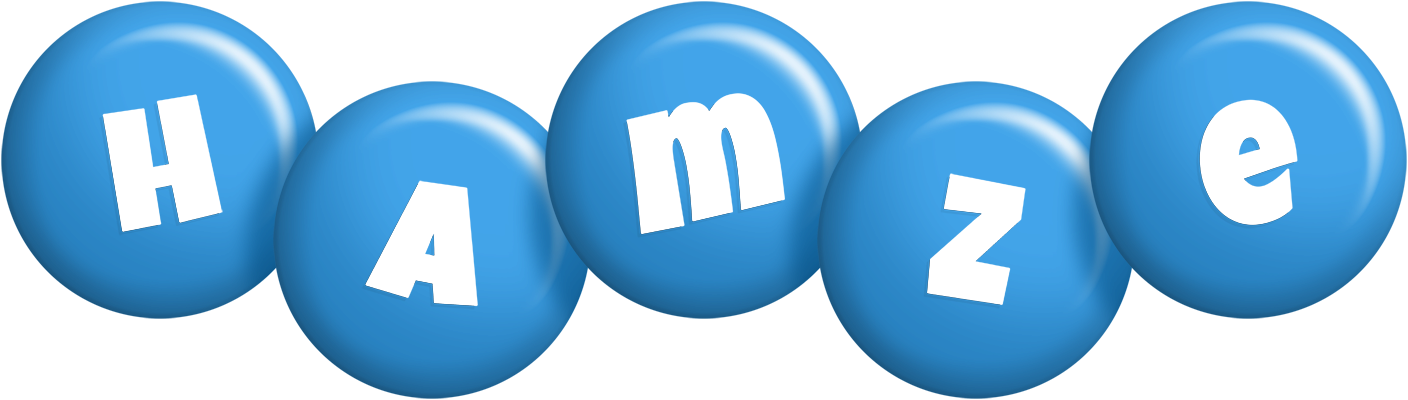 Hamze candy-blue logo