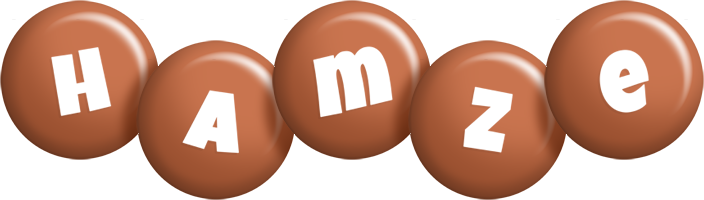 Hamze candy-brown logo