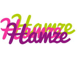 Hamze flowers logo