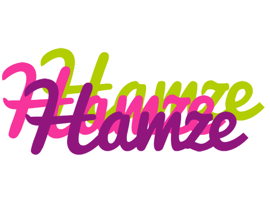 Hamze flowers logo