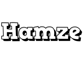 Hamze snowing logo