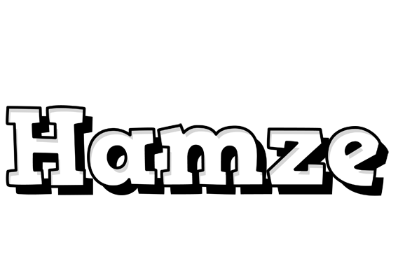 Hamze snowing logo