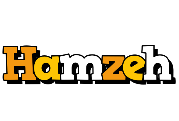 Hamzeh cartoon logo