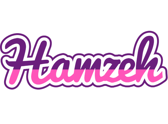Hamzeh cheerful logo