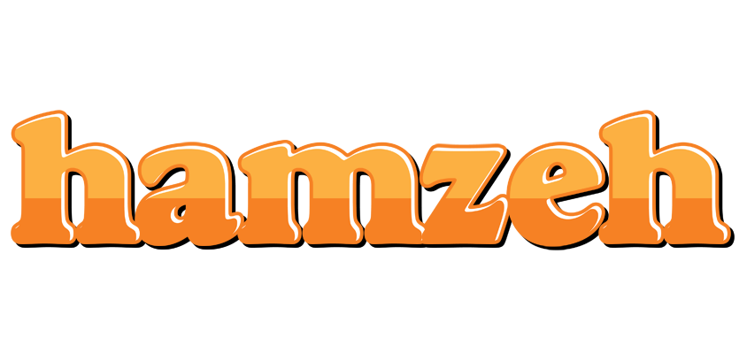 Hamzeh orange logo