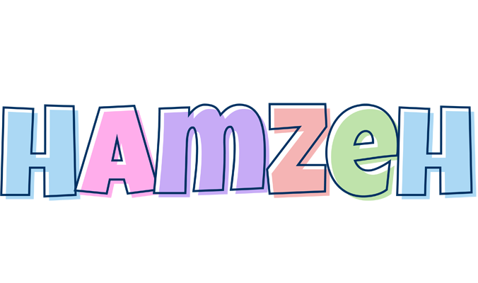 Hamzeh pastel logo