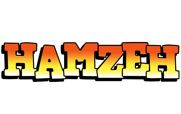 Hamzeh sunset logo