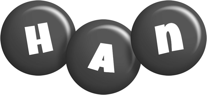 Han candy-black logo