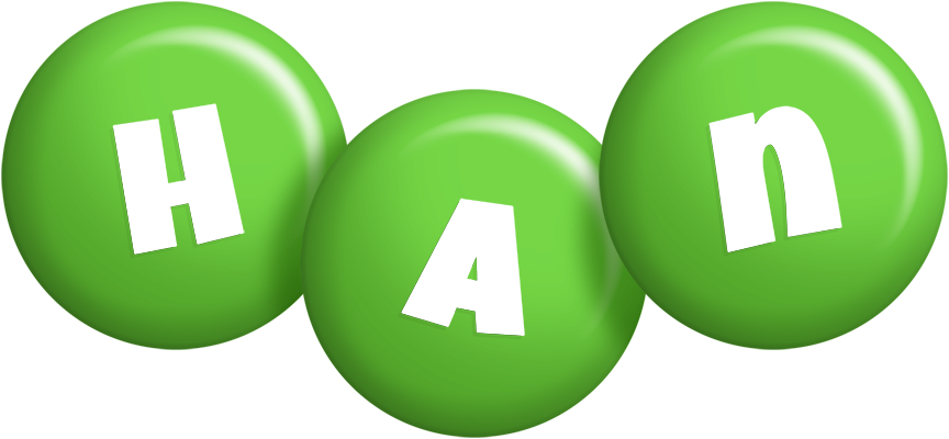 Han candy-green logo