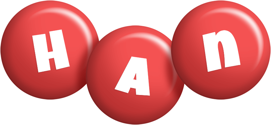 Han candy-red logo