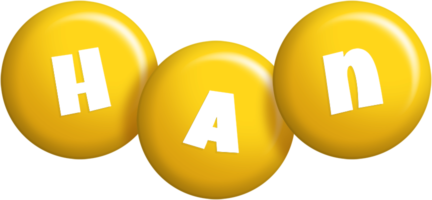 Han candy-yellow logo