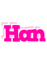 Han dancing logo