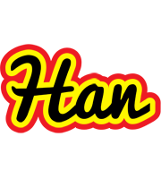 Han flaming logo