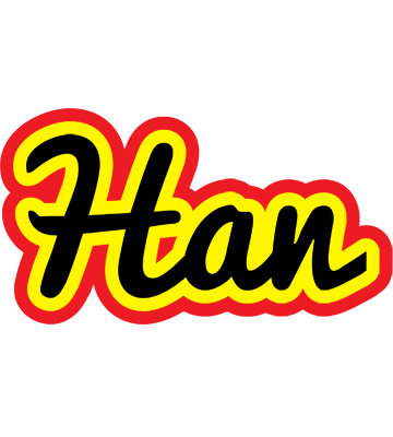 Han flaming logo