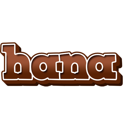 Hana brownie logo