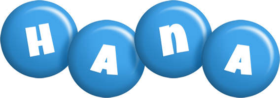 Hana candy-blue logo