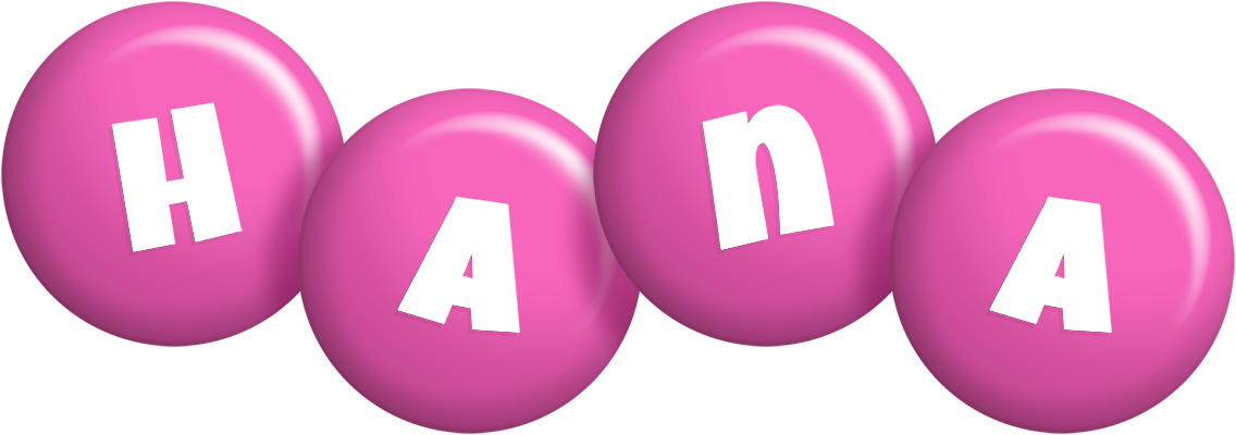Hana candy-pink logo
