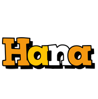 Hana cartoon logo
