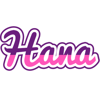 Hana cheerful logo