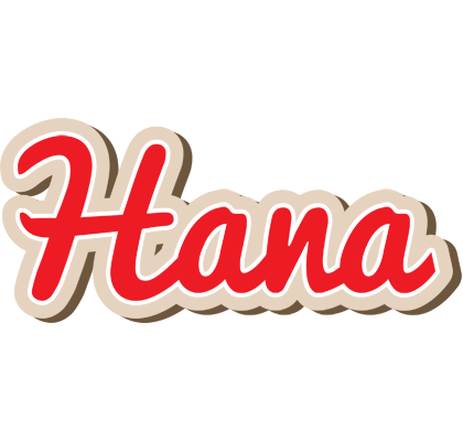 Hana chocolate logo
