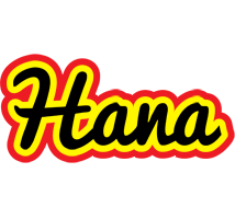 Hana flaming logo