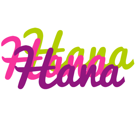 Hana flowers logo