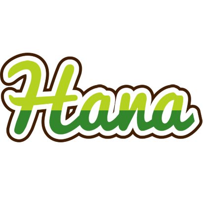 Hana golfing logo