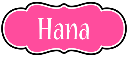 Hana invitation logo