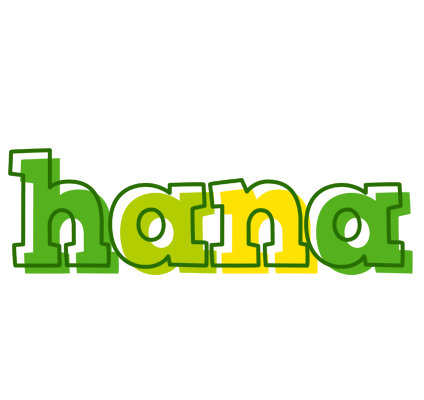 Hana juice logo