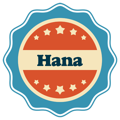 Hana labels logo