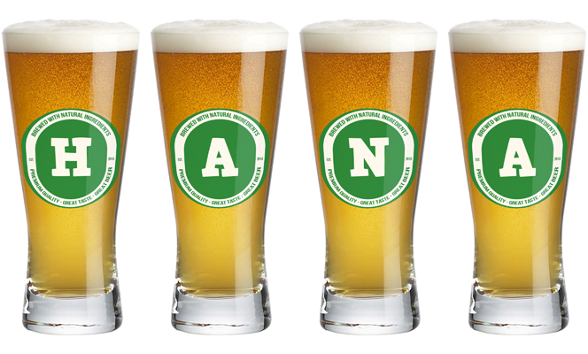 Hana lager logo