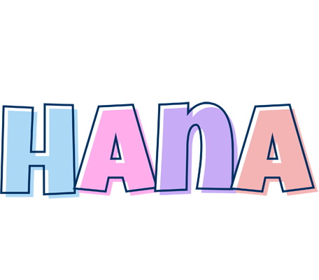 Hana pastel logo