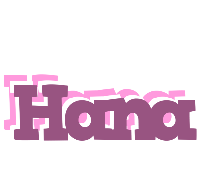 Hana relaxing logo