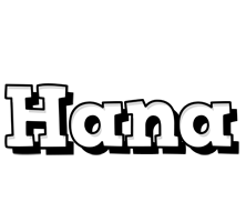 Hana snowing logo